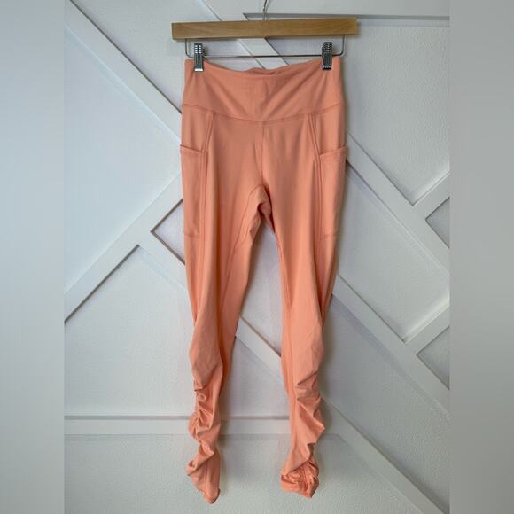 Free People Movement Wonderland Warmth Run Leggings Winter Melon Size Small - Picture 1 of 11